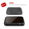 QWERTY-teclado Virtual de gran tamaño, Panel táctil inalámbrico de 5,3 pulgadas, 2,4 GHz, retroiluminación para Android, Google TV Box, portátil y tableta