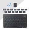 Teclado Bluetooth Delgado inalámbrico tailandés, teclado portátil recargable para viaje, IOS, Android, Windows, PC, Macbook, tableta - Imagen 3