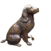 Estatua de Springer Spaniel para decoración de jardín, escultura de perro de Animal de resina para patio, césped, adorno decorativo para exteriores - Imagen 5