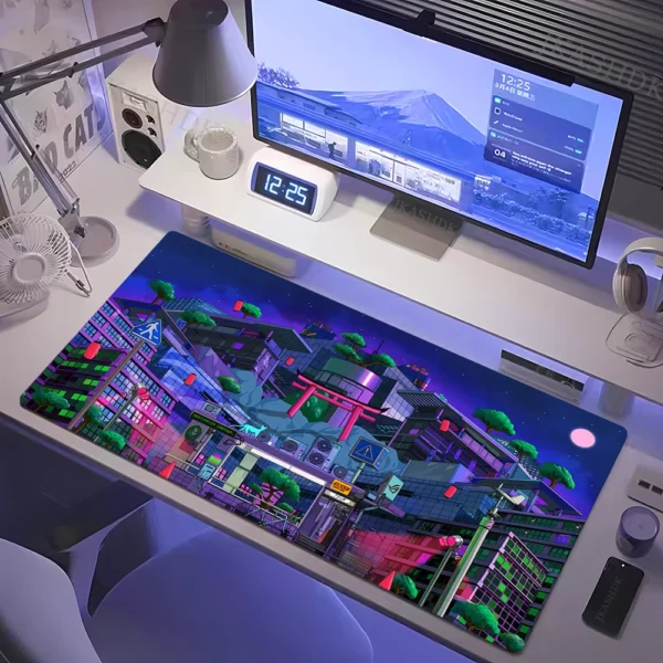 Alfombrillas de ratón de Anime Asus Rog Mause Pad, alfombrilla de escritorio para ordenador de juegos, accesorios para Pc, alfombrilla de ratón para Gamer, alfombrilla de goma de velocidad - Imagen 4