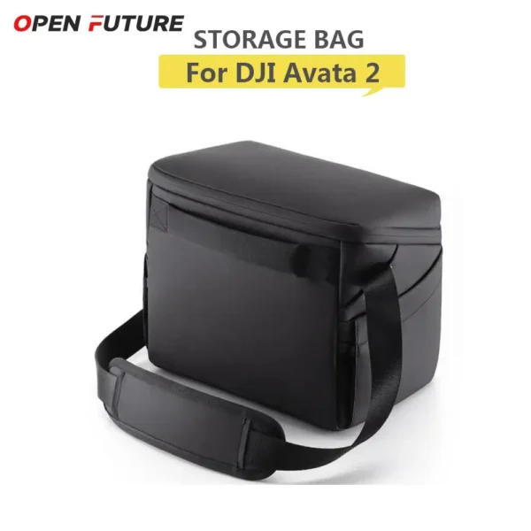 Bolsa portátil para Dron para DJI Avata 2, bolsas de almacenamiento Omnibearing negras para viajes al aire libre, accesorios para Drones DJI Avata 2
