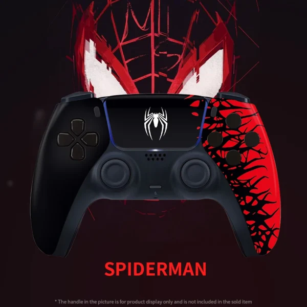 Araña limitada para controlador PS5, carcasa para panel táctil, cubierta de mando, placas delanteras y traseras de repuesto, funda con mango para BDM-010/020/030 - Imagen 6
