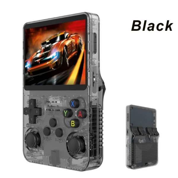 Consola de videojuegos portátil Retro R36S, sistema Linux, pantalla IPS de 3,5 pulgadas, reproductor de vídeo de bolsillo, R35S, 64GB de juegos - Imagen 6