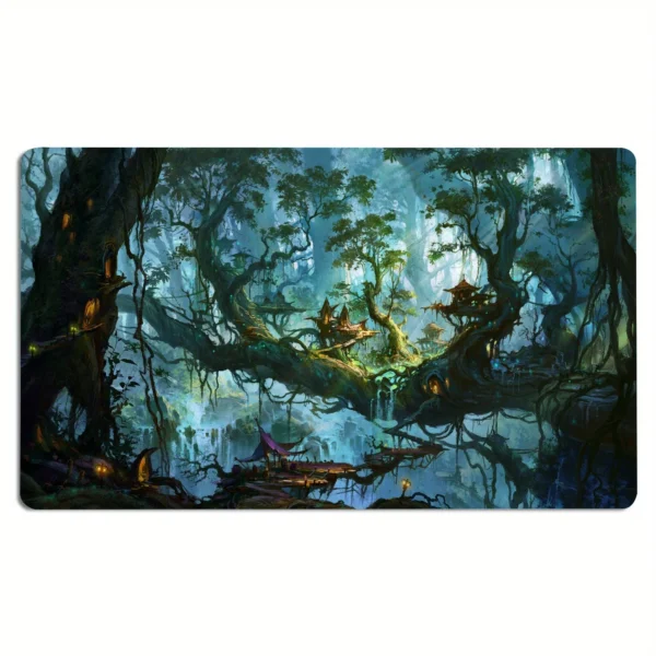 Magic Gathering-alfombrillas para juegos MTG TCG CCG, alfombrilla para mesa de juegos de cartas coleccionables, área de reglas, alfombrilla de ratón de goma, accesorios para jugadores de fiesta XXL - Imagen 5