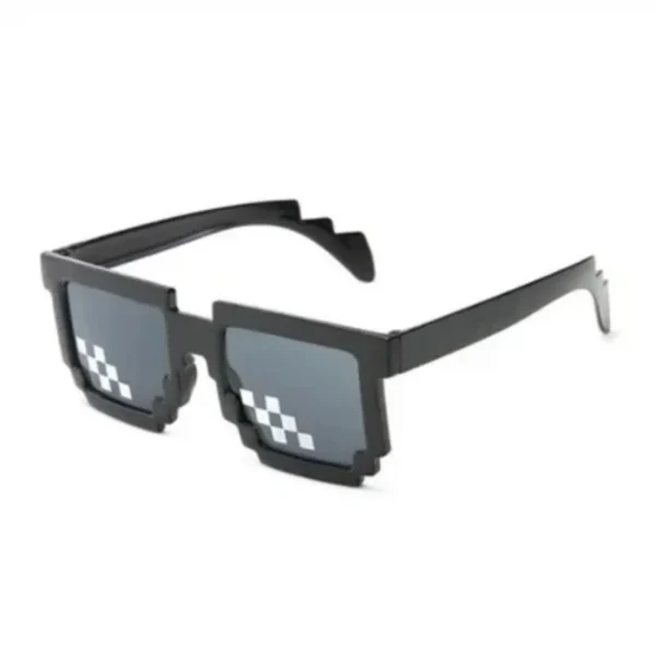 Очки Gafas De Sol De mosaico Cool Party Vintage Shades Gafas para hombres Gafas De Sol pixeladas Negro Gafas divertidas para mujeres Gafas De Sol - Imagen 6