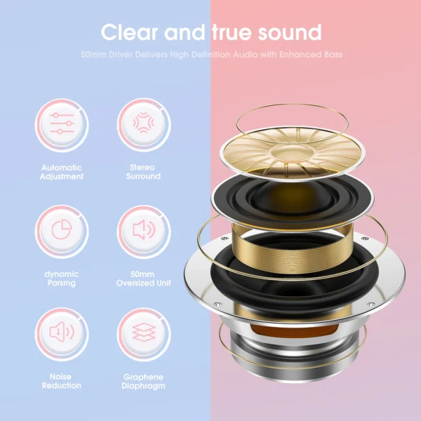 ONIKUMA X15 Pro auriculares con cable con haz de cabeza RGB micrófono Flexible Control de botón auriculares para juegos Gamer para ordenador PC - Imagen 2