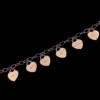 Pulseras para Mujer, pulsera personalizada con dijes en forma de corazón, pulsera con nombre personalizado, joyería de acero inoxidable, regalos, Pulseras para Mujer - Imagen 5