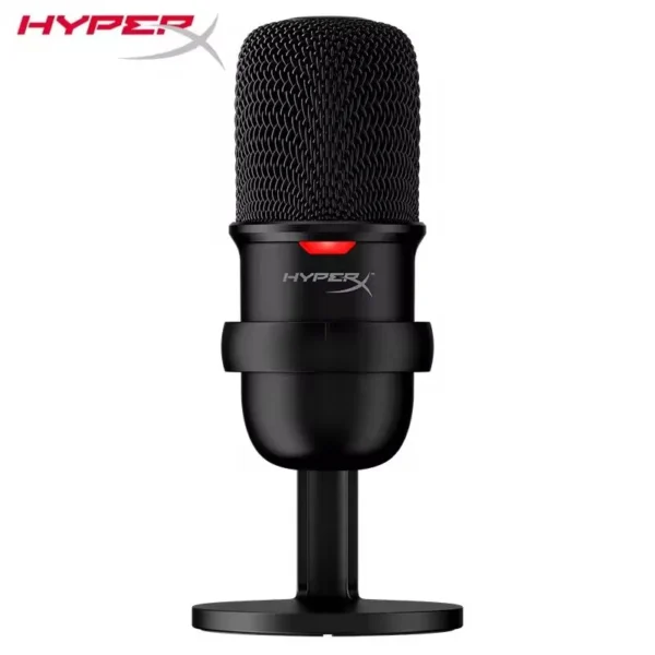 HyperX-micrófono condensador USB QuadCast / SoloCast para videojuegos, soporte antivibración y antigolpes, cuatro patrones polares para PC, PS4, PS5, y Mac - Imagen 2