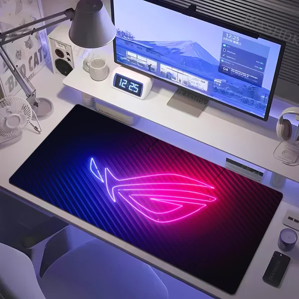 Alfombrillas de ratón de Anime Asus Rog Mause Pad, alfombrilla de escritorio para ordenador de juegos, accesorios para Pc, alfombrilla de ratón para Gamer, alfombrilla de goma de velocidad - Imagen 5