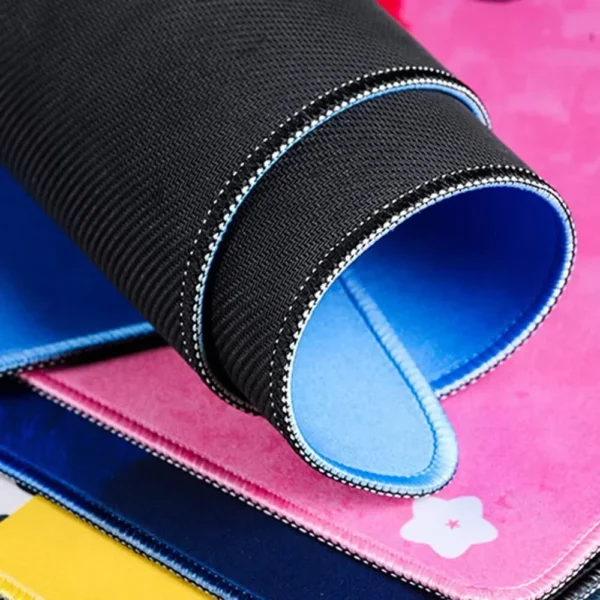 Alfombrilla de escritorio de gran tamaño, alfombrilla de ratón overlock de 900x400mm xxl, alfombrilla de escritorio para teclado, alfombrilla de ratón para juegos de serie gris, accesorios de ordenador - Imagen 3