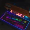 Alfombrilla de ratón Asus de dibujos animados, alfombrilla de ratón LED para juegos, alfombrillas de ratón de 900x400, alfombrillas de mesa para PC, alfombrilla de escritorio de oficina, alfombrillas para teclado RGB XXL - Imagen 2