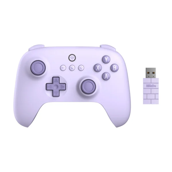8BitDo - Controlador inalámbrico 2.4G Ultimate C/2C para PC, Windows 10, 11, Steam Deck, Raspberry Pi, Android, Gamepad con cable Ultimate C - Imagen 2