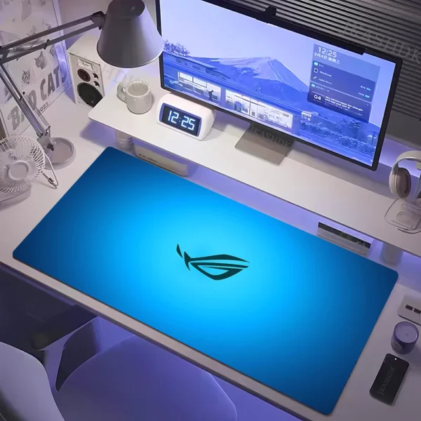 Alfombrillas de ratón de Anime Asus Rog Mause Pad, alfombrilla de escritorio para ordenador de juegos, accesorios para Pc, alfombrilla de ratón para Gamer, alfombrilla de goma de velocidad - Imagen 2