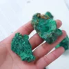 Piedra cruda de malaquita verde Natural, cristal rugoso, cubo de roca clásico, espécimen de minerales de grava coleccionable para el hogar y el jardín - Image 6