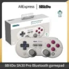 Controlador de juegos inalámbrico Bluetooth 8Bitdo SN30 Pro con efecto Hall para Switch MacOS Android Raspberry Pi Windows Steam