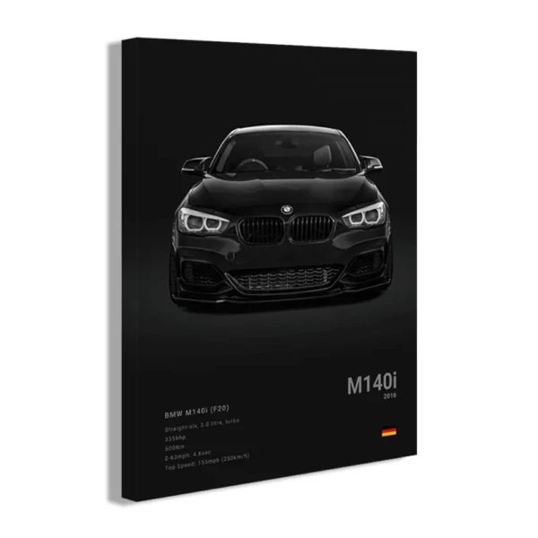 Coches famosos M5 918 GT3, lienzo, arte de pared, póster impreso G63 STO SLS, Mural decorativo, decoración moderna para el hogar, regalo de cumpleaños sin marco - Imagen 2