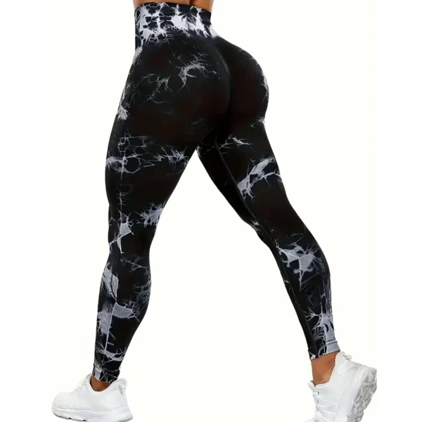 Women Yoga Pants Sport Leggings Seamless High Waist Push Up Woman Tights Fitness Workout Leggins Gym Clothing - Imagen 3