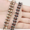 Stainless Steel Biker Chain Bracelet Mens Bracelet Link Chain Motorcycle Bicycle Style Bracelets Fashion Punk Bangles Jewelry - Image 4