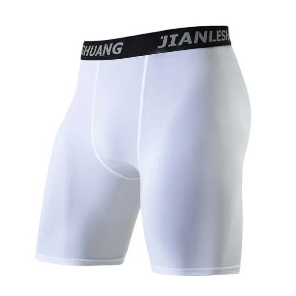 2/5 Pcs Men's Long Sports Cycling Boxer Shorts Teenagers Running Training Casual Underwear Joker Comfortable Fitness Shorts - Imagen 4
