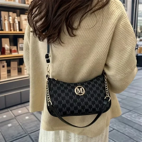 Vintage Style Handbag Crossbody Bag, Adjustable Strap Women Messenger Shoulder Bag, Sophisticated Accessory Tote Bag Purse - Imagen 6