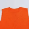 TRAFSHE Cropped Women Sweaters Ruffle Vest Knit Clothing Sleeveless Pullover Tops Outerwears Knitwear Women's Vest - Image 2