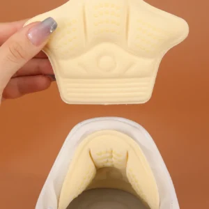 1 Pair of Heel Pads - Heel Protection - Shoe Insoles for Too Large Shoes - Heel Cushion to Reduce Shoes - Heel Insoles