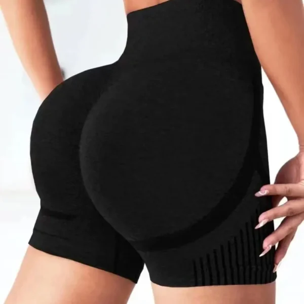 Women Yoga Shorts High Waist Workout Shorts Fitness Yoga Lift Butt Fitness Ladies Yoga Gym Running Short Pants Sportswear - Imagen 5