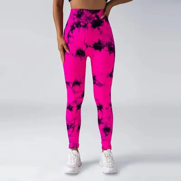 Women Yoga Pants Sport Leggings Seamless High Waist Push Up Woman Tights Fitness Workout Leggins Gym Clothing - Imagen 5
