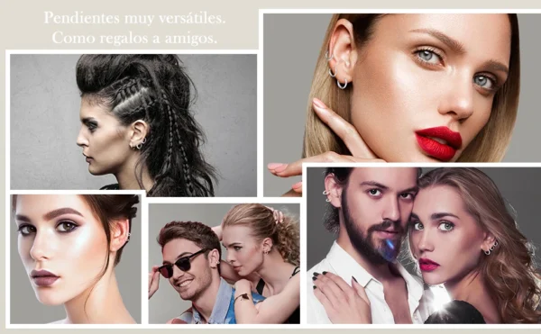 2022 New Simple Stainless Steel Small Hoop Earrings for Women Men Cartilage Ear Piercing Jewelry Pendientes Hombre Mujer - Imagen 6