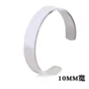 New Classic Simple Men Bracelet Open Adjustable Glossy Stainless Steel Bracelet BR1133 - Imagen 5