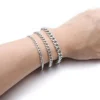 Fashion Stainless Steel Men Curb Cuban Chain Bracelets Women Bracelet on Hand for Couple Unisex Wrist Hand Jewelry - Imagen 5