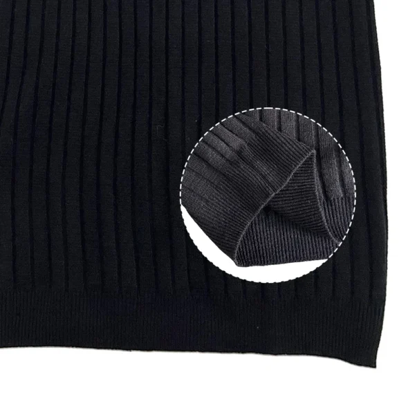 Slavinson Men's Short Sleeve Summer Retro Knit Lapel Striped Top Solid Color Soft Breathable Light Polo Knitwear Men US Size - Imagen 3