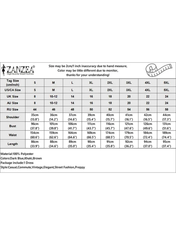 ZANZEA Elegant Sleeveless A-line Vestidos 2024 New Chinese Dress Women Pleating Party Dress Vintage Fashion Mandarin Collar Robe - Imagen 6