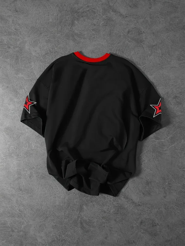 Men's Casual Crew Neck T-Shirt Chicago Alphabet Printed Pattern Polyester Pullover For Summer Daily Outdoor Street Wear Clothing - Imagen 6