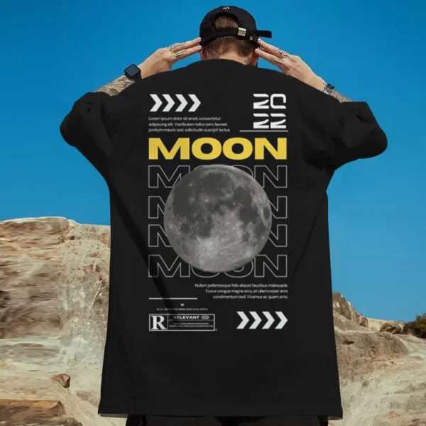 Fashion New T-Shirts For Men 3d Celestial Planet Print Male Clothing Casual Short Sleeved Oversized T-Shirt Street Harajuku Tees - Imagen 2