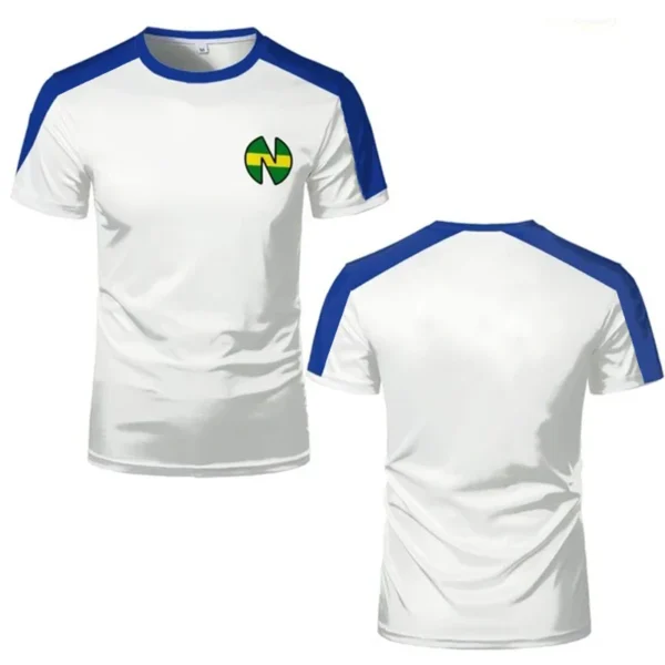 Sports T-shirts For Men Captain Tsubasa Anime Jersey Cosplay Custom Tops Loose Men And Women Quick-drying Sportswear Kids Tees - Imagen 6