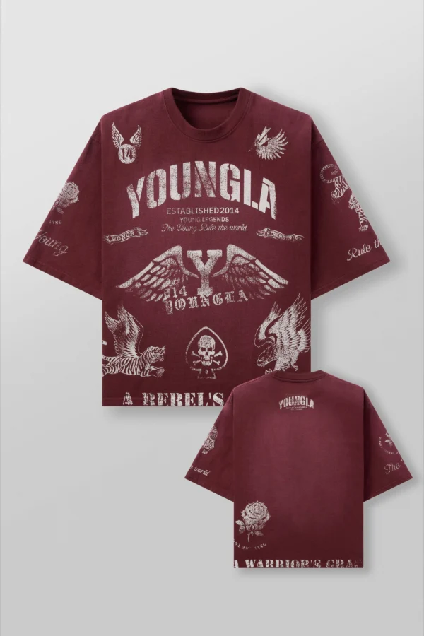 2025 3D printed rebellious T-shirt for men's and women's, quick-drying and breathable for sports and leisure. - Imagen 2