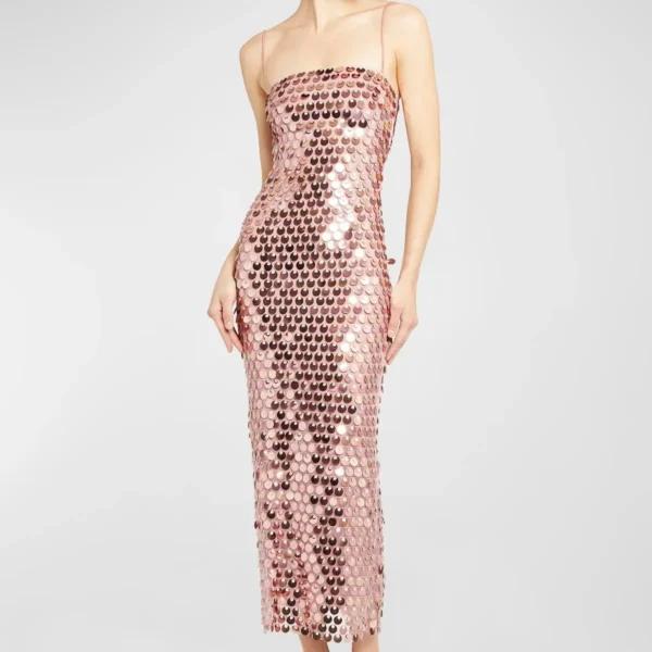 Fashionable Sexy Spicy Girl Beaded Irregular Dresses Women Vestidos De Fiesta Mujer Sequin Summer Colorful Summer Boho dress - Imagen 4