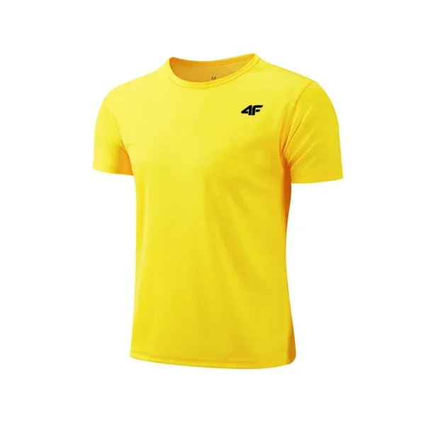 Men's Summer Exercise Trainning T-shirt High Quality Breathable Quick Dry Short Sleeved Top Marathon Gym Fitness Basketball Tees - Imagen 6