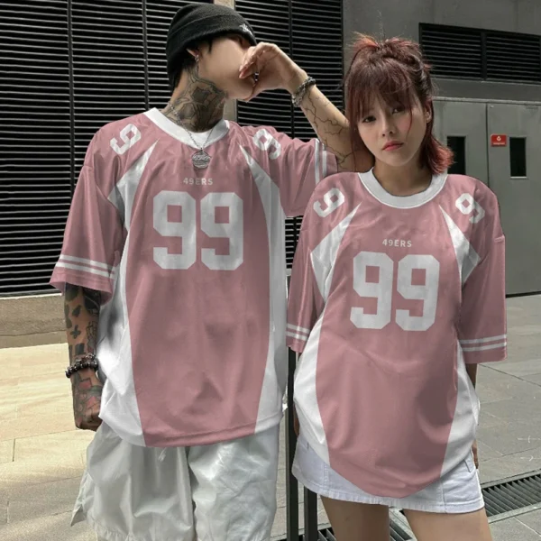 2024 Couple T-Shirt 3d Printed Short Sleeve Tops Summer Quick Dry Basketball T-Shirt For Men Fashion Sports Shirt Oversized Tees - Imagen 4