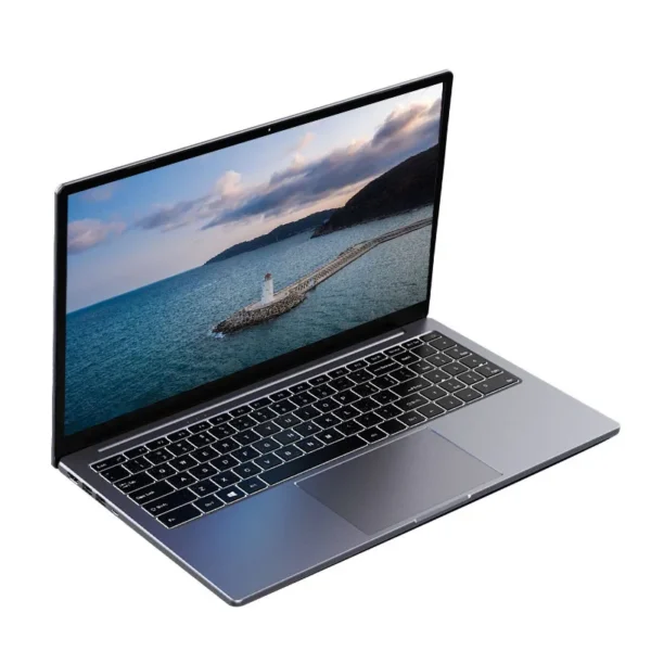 15.6 inch Laptop Intel Core i7-1255U i9-12900H Ultrabook Computer 2*DDR4 MAX 64GB RAM 2*M.2 2TB SSD Notebook Fingerprint unlock - Imagen 2