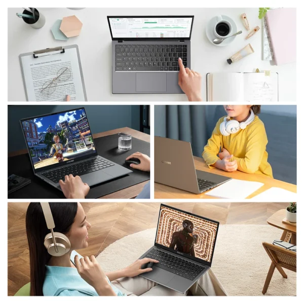 CHUWI GemiBook XPro 14inch UHD Screen Laptop 8GB/16GB RAM 256GB SSD Intel N150 / N100 Windows 11 Computer with Fan Notebook - Imagen 6