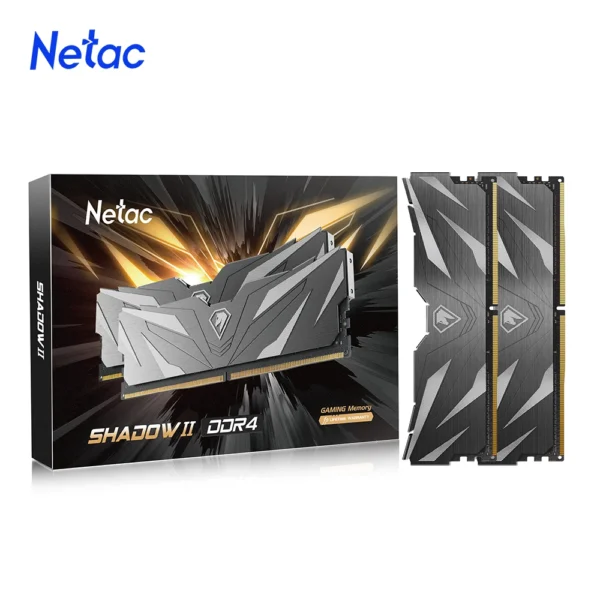 Netac DDR4 Ram Memory 3600mhz 3200mhz DDR4 16G 32GB DDR5 4800mhz XMP2.0 DIMM Memoria for Desktop DIY Gaming Computer Motherboard - Imagen 3