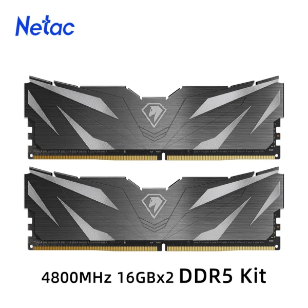 Netac DDR4 Ram Memory 3600mhz 3200mhz DDR4 16G 32GB DDR5 4800mhz XMP2.0 DIMM Memoria for Desktop DIY Gaming Computer Motherboard - Imagen 2