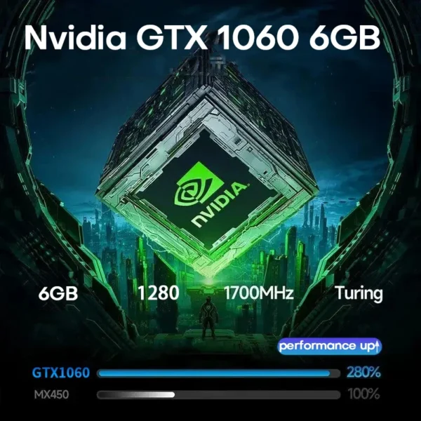 Xiaman 16 inch Gaming Laptop intel Core i7-6700HQ GTX 1060 IPS 1920*1200 Notebook PC 16GB RAM 1TB SSD Windows 11 Laptop Computer - Imagen 2