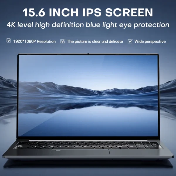 Xiaman 15.6" Gaming Laptop Computer AMD A4-7210 MX350 Discrete Graphics Notebook PC Gamer Windows 11 Fingerprint Unlock Laptops - Imagen 3