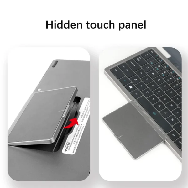 New Dual Screen Laptop Intel i3 1215U N100 Dual 10.95 Inch IPS Touch Screen Windows 11 Office Computer Tablet Notebook WiFi 6 - Imagen 5