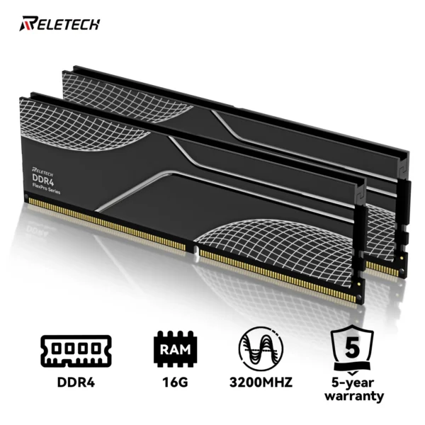 DDR4 RAM 16GB 32GB Kit CL18 3200MHz, Overclocking DIY Gaming Desktop Memory, Intel XMP&AMD Expo Compatible,RAM by Samsung - Imagen 2