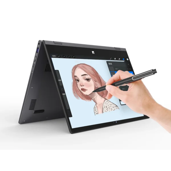 14 inch YOGA Mini Laptop Intel N95 32 GB DDR4 2TB SSD 6000 mAh Tablet 2-in-1 2.5K 2560*1440 Screen Touch 360° Flip Office Study - Imagen 2