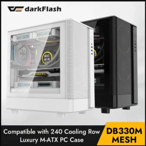 Darkflash DB330M MESH PC Computer Case Gabinete Gamer USB 3.0 Support 240 Water Cooling Mini Matx ITX Diy Gaming Computer Case